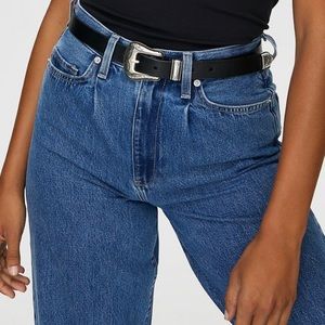 Aritzia Auxiliary Western Skinny Belt